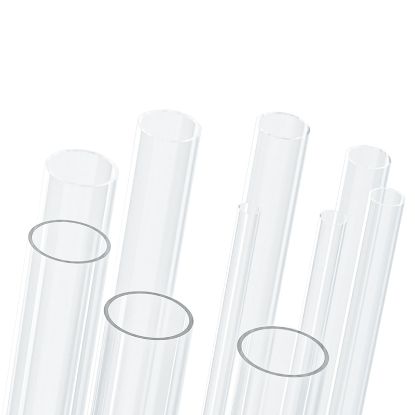QUARTZ TUBING, CLEAR FUSED, GENERAL ELECTRIC TYPE 214