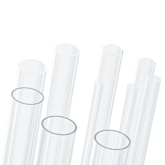 QUARTZ TUBING, CLEAR FUSED, GENERAL ELECTRIC TYPE 214