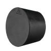 CG-3026-14: #8 BLACK SOLID RUBBER STOPPER
