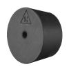 CG-3027-17: #9-1/2 BLACK RUBBER STOPPER, ONE HOLE