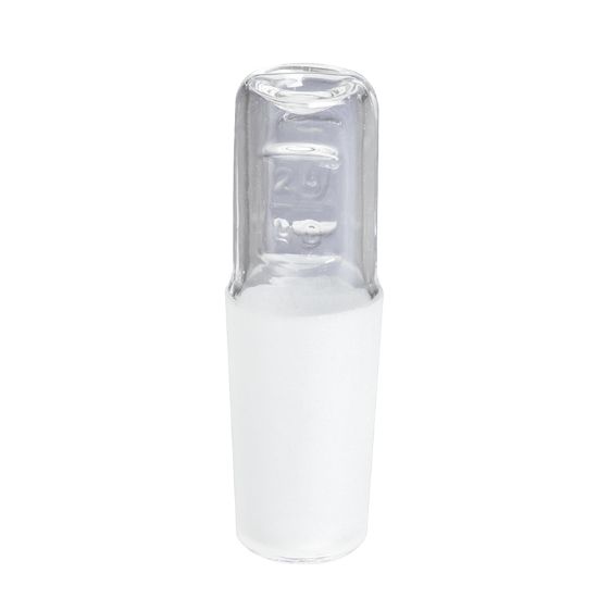 STOPPERS, COBINATION REAGENT BOTTLES/GROUND JOINTS, HOLLOW, PYREX®