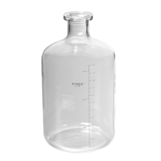 BOTTLES, SOLUTION, GRADUATED, CARBOY, PYREX®, GLASS