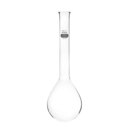 FLASKS, KJELDAHL, ROUND BOTTOM, LONG NECK, PYREX®