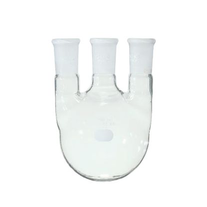 FLASKS, THREE NECKS, VERTICAL TYPE, 24/40 JOINTS, PYREX®