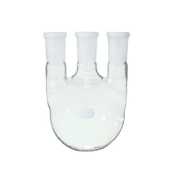 FLASKS, THREE NECKS, VERTICAL TYPE, 24/40 JOINTS, PYREX®