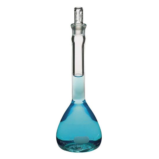 FLASKS, VOLUMETRIC, PYREX®, CLASS A, PYREX® STOPPER