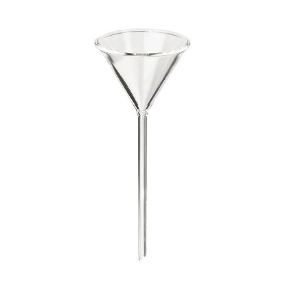 FUNNELS, PLAIN, 60° ANGLE, LONG STEM, PYREX®