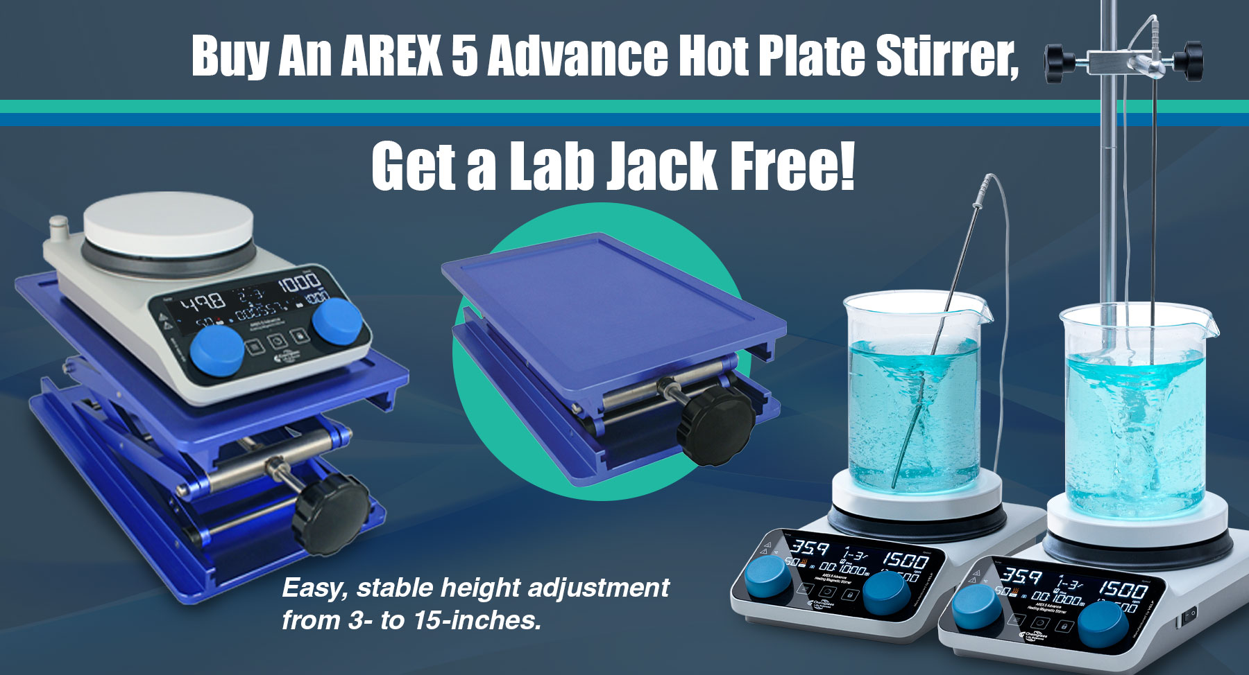 Free Lab Jack With Purchase