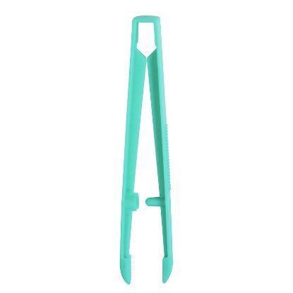 TRANSFER FORCEPS, TWEEZERS, HIGH IMPACT POLYSTYRENE