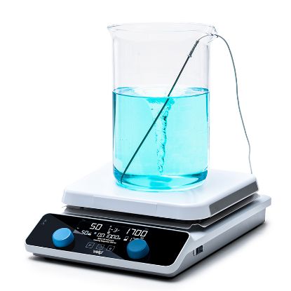 AREC 10 ADVANCE DIGITAL, 10X10IN SQUARE CERAMIC HOT PLATE STIRRER WITH PROBE, ERMES CLOUD/WIFI ENABLED, 115V/60HZ, VELP