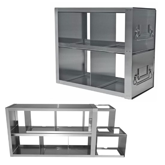 UPRIGHT FREEZER DRAWER RACKS FOR 15ML AND 50ML CENTRIFUGE TUBE 5 INCH BOXES