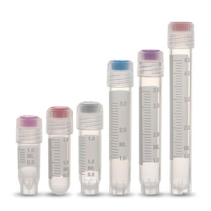 CRYOVIALS, EXTERNAL THREAD WITH LIP SEAL DESIGN