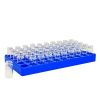 RACK, VIAL, POLYPROPYLENE, 20 AND 40ML SCINTILLATION, REACTION OR SAMPLE VIAL, 50-PLACE