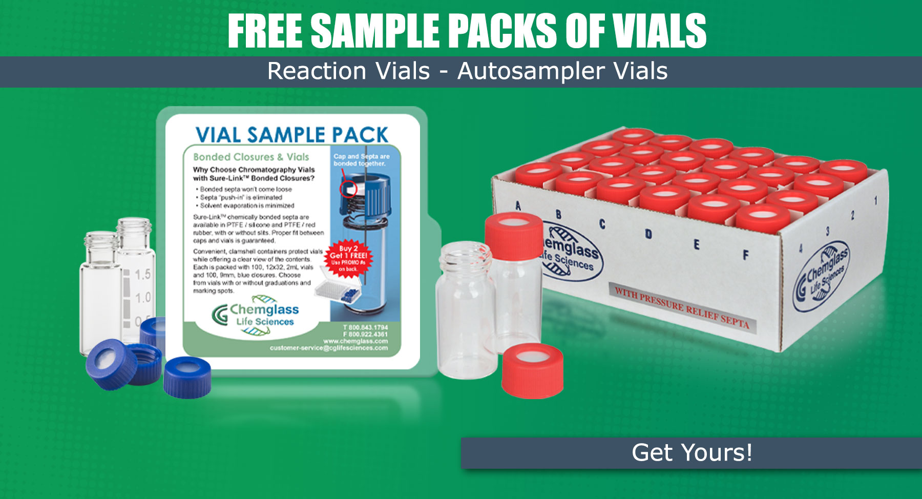 Free Vial Sample Pack