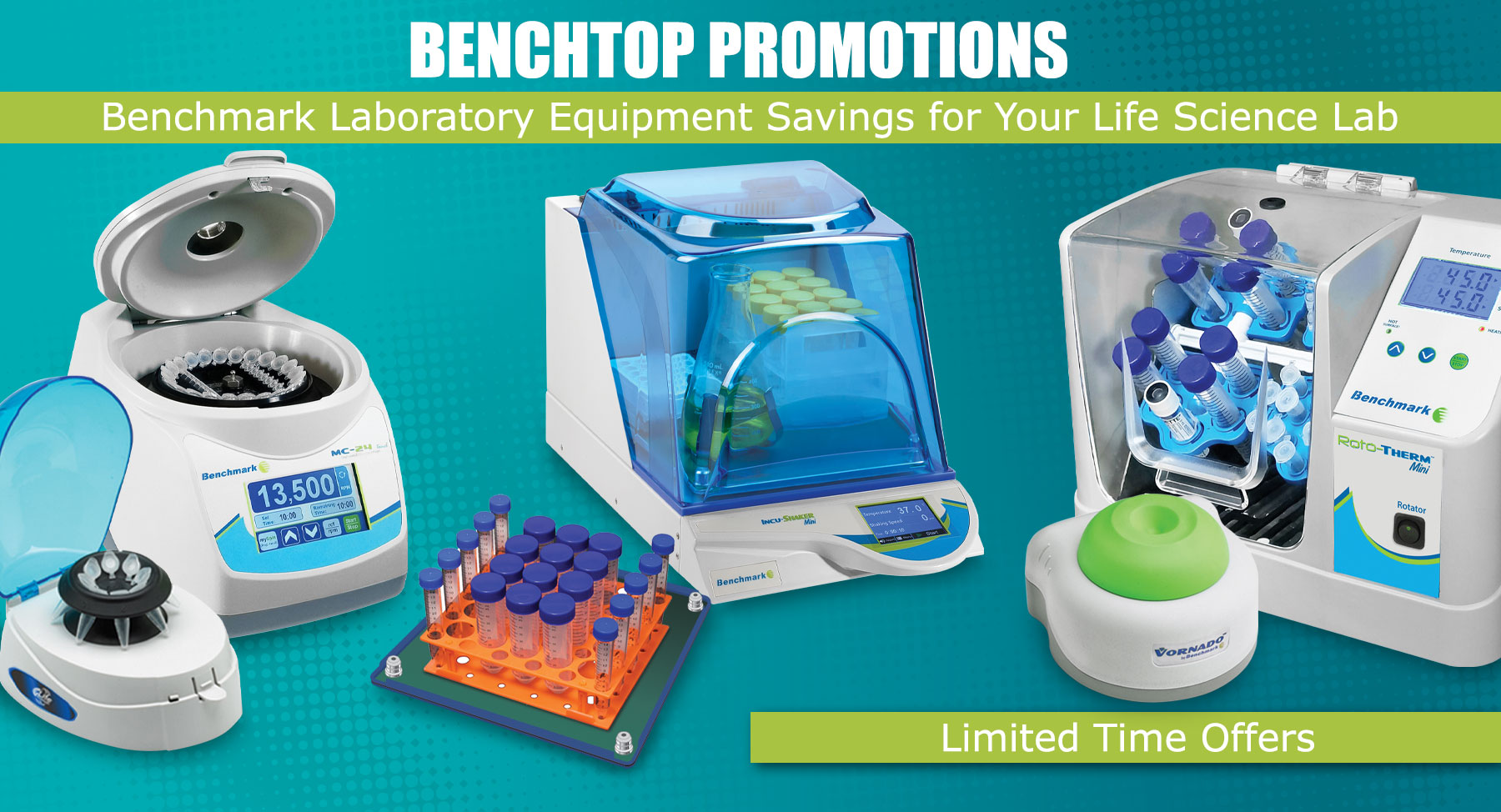 Benchmark Laboratory Equipment Savings for Your Life Science Lab