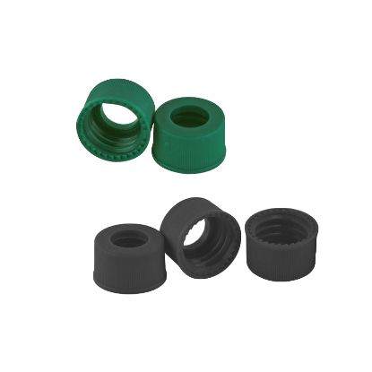 13-425 SCREW THREAD CLOSURES, OPEN HOLE, POLYPROPYLENE