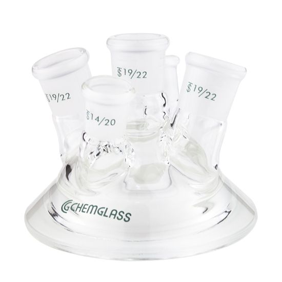 REACTION VESSEL LIDS, 5-NECKS, CHEMRXNHUB COMPACT REACTORS