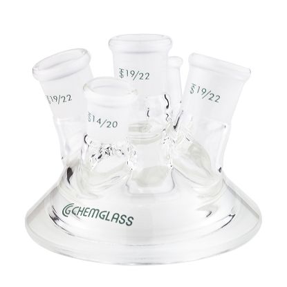 REACTION VESSEL LIDS, 60MM, 5-NECKS, CHEMRXNHUB COMPACT REACTORS