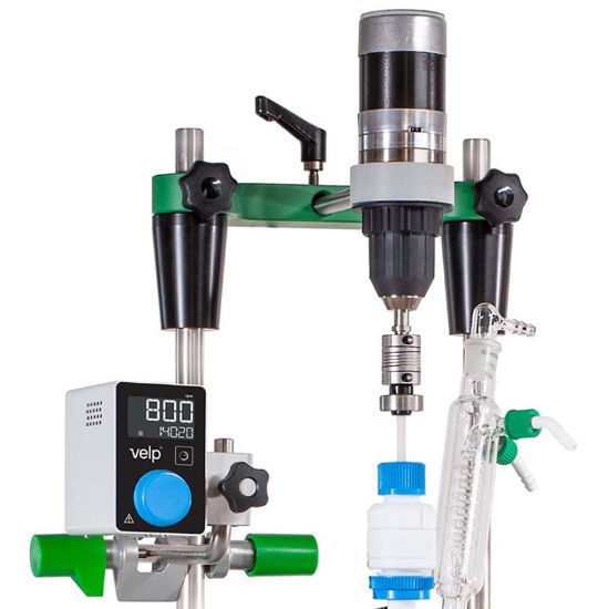 MINIATURE OVER-HEAD STIRRERS WITH REMOTE DIGITAL SPEED CONTROL, VELP