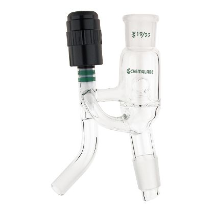 ADAPTERS, DISTILLING/SPLITTING, PROCESS REACTORS, ANGLED SWAGELOK®, FOR COMPRESSION ADAPTERS, CHEMRXN COMPACT