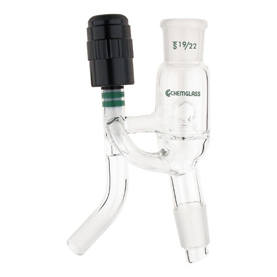 ADAPTERS, DISTILLING/SPLITTING, PROCESS REACTORS, ANGLED SWAGELOK®, FOR COMPRESSION ADAPTERS, CHEMRXN COMPACT