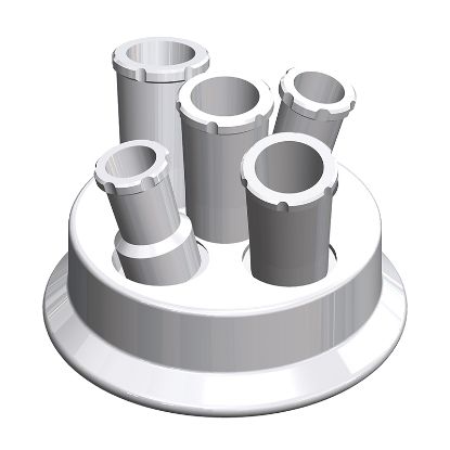 REACTION VESSEL LIDS, PTFE, 60MM