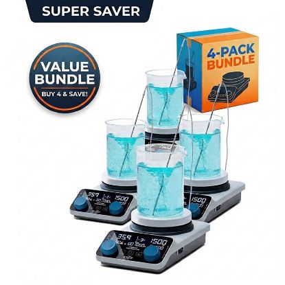 CG-1997-V-950; GET 4 AREX 5 ADVANCE HOT PLATE STIRRERS FOR THE PRICE OF 3