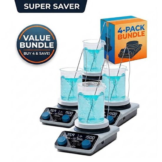 CG-1997-V-950; GET 4 AREX 5 ADVANCE HOT PLATE STIRRERS FOR THE PRICE OF 3