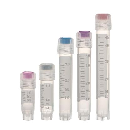 CRYOVIALS, EXTERNAL THREAD WITH LIP SEAL DESIGN