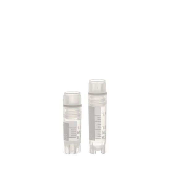 CRYOVIALS, INTERNAL THREAD WITH SILICONE WASHER SEAL