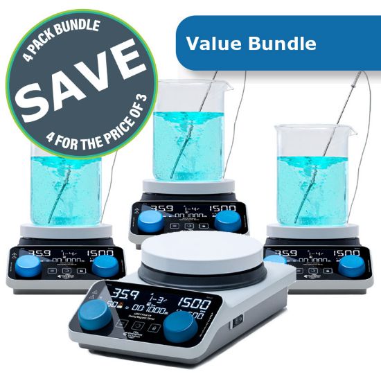 CG-1997-V-950; GET 4 AREX 5 ADVANCE HOT PLATE STIRRERS FOR THE PRICE OF 3